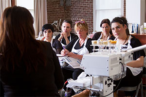 Classroom at Cinta Aveda Institute